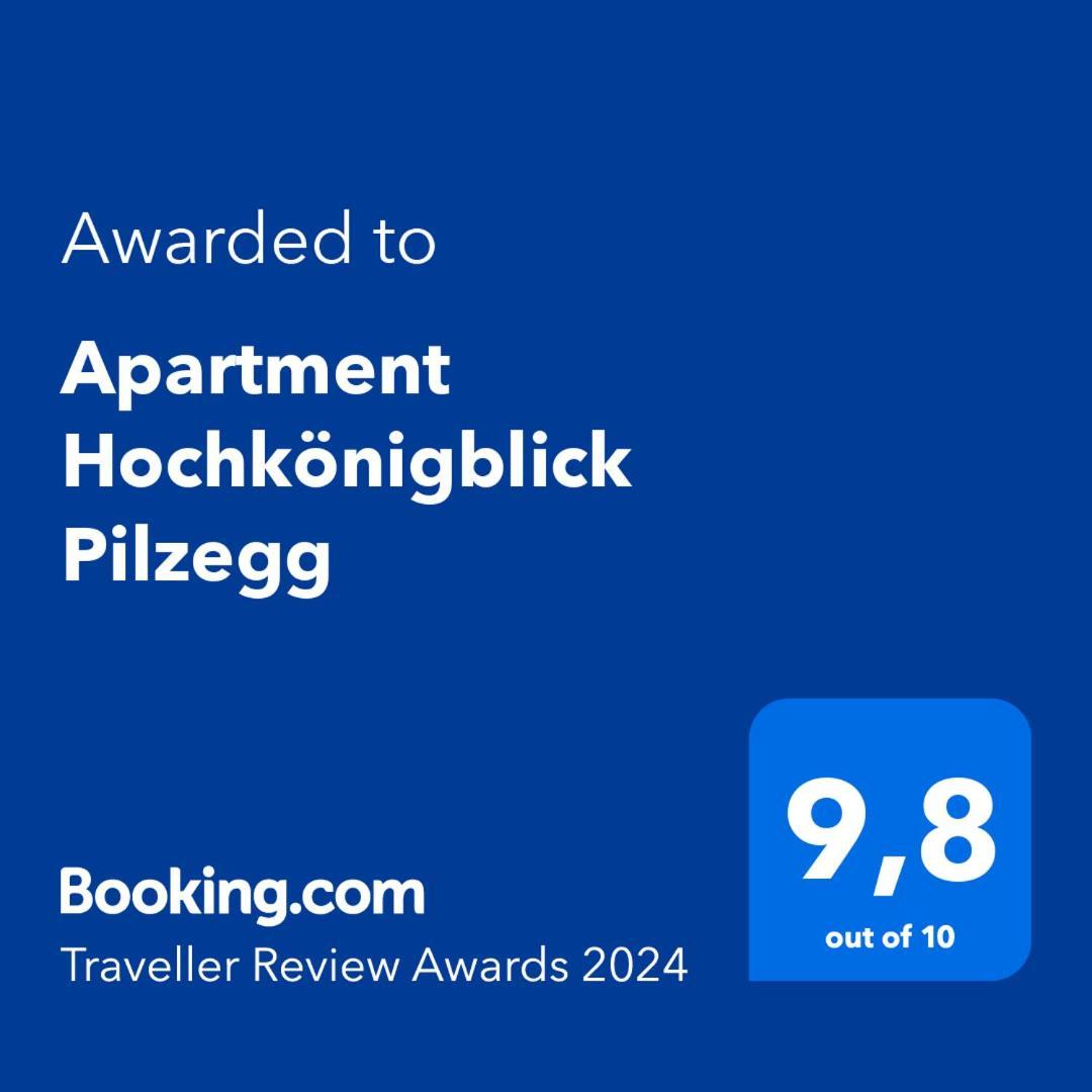 Apartment Hochkoenigblick Pilzegg امباخ المظهر الخارجي الصورة